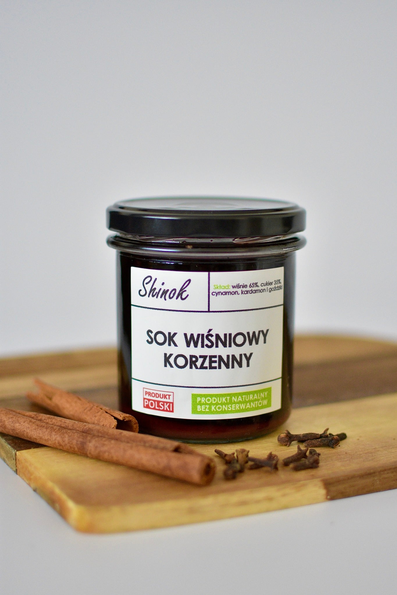 Sok wiśniowo-korzenny