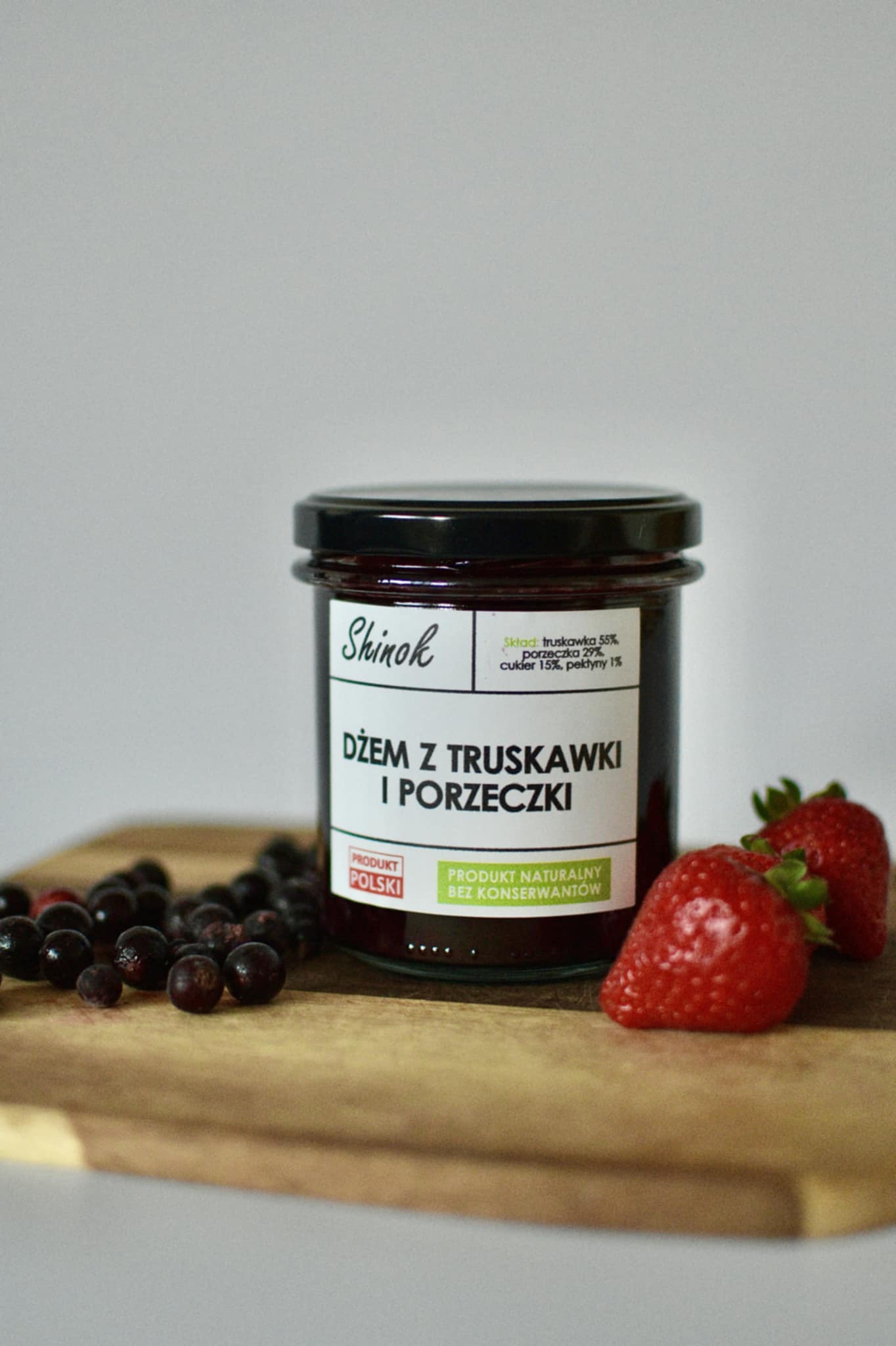 Dżem z truskawkowo-porzeczkowy