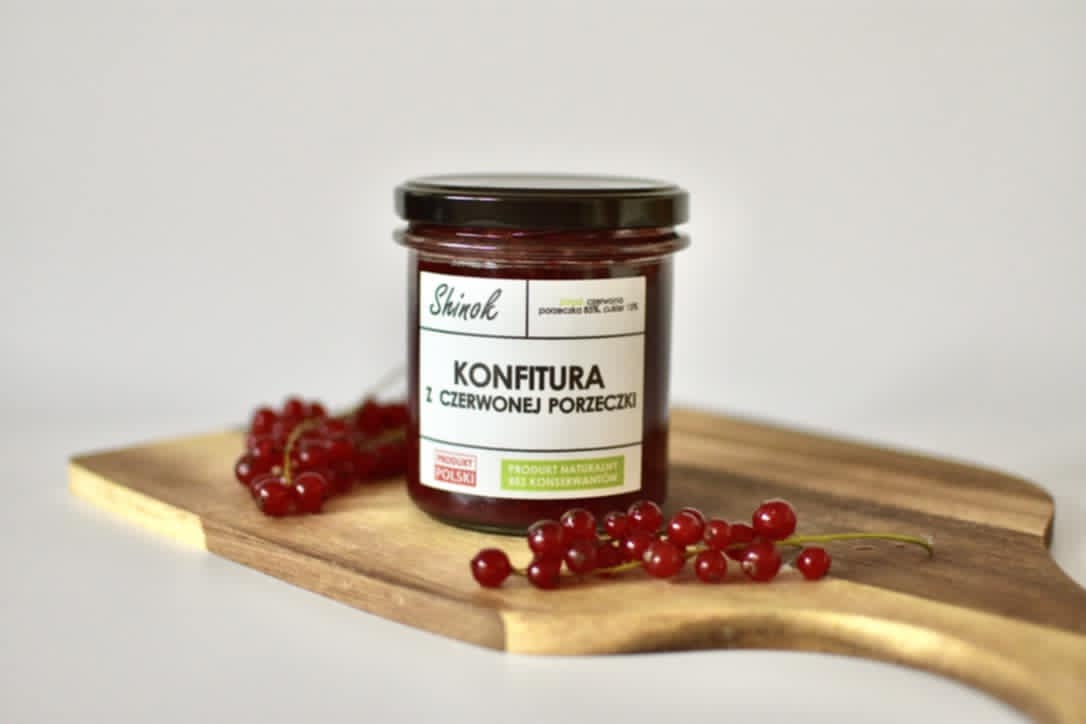 Konfitura z czerwonej porzeczki