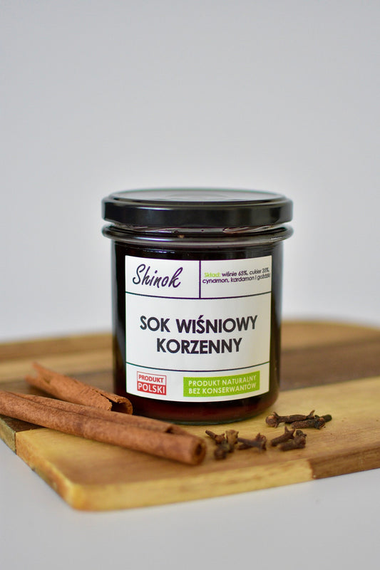 Sok wiśniowo-korzenny