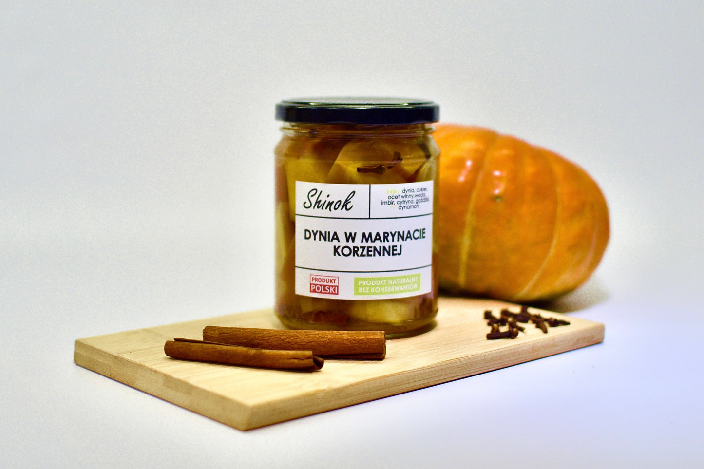 Dynia w marynacie korzennej