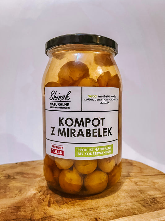 Kompot z mirabelek