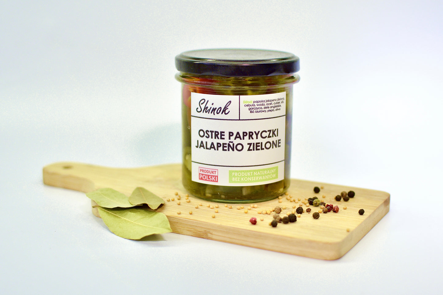 Ostre papryczki jalapeño zielone
