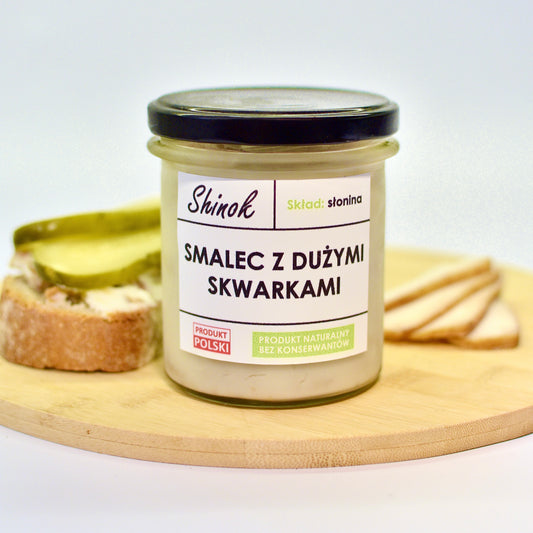 Smalec duże skwarki