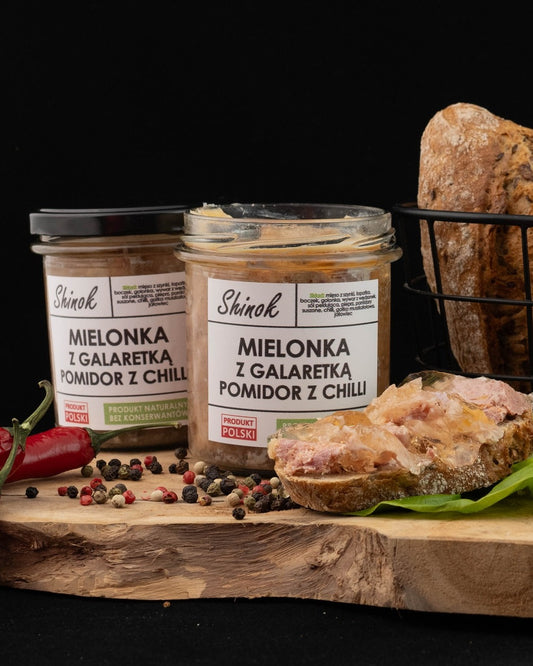 Mielonka pomidor z chili